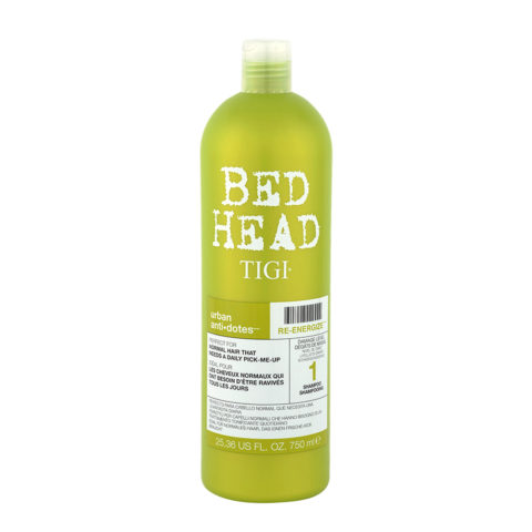 Urban Antidotes Re-Energize Level 1 Shampoo 750ml - shampoo capelli danneggiati