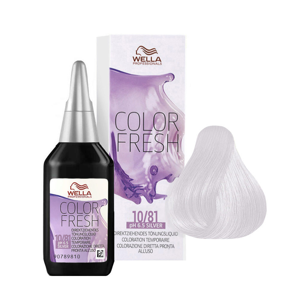 Wella Color Fresh 75 ml. 10/81 Biondo Platino Perla Cenere | Hair Gallery