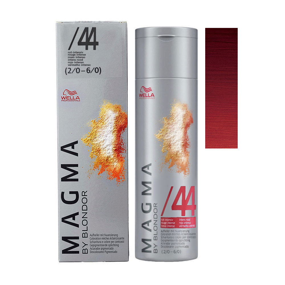 Wella Magma /44 Rosso Intenso 120g - decolorante | Hair Gallery