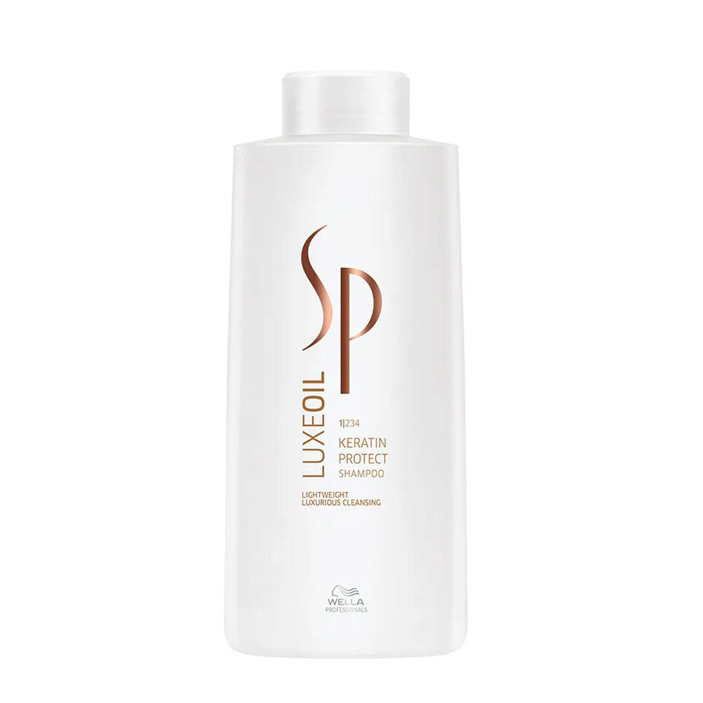 Wella SP Luxe Oil Keratine Protect Shampoo 1000ml - shampoo con cheratina |  Hair Gallery