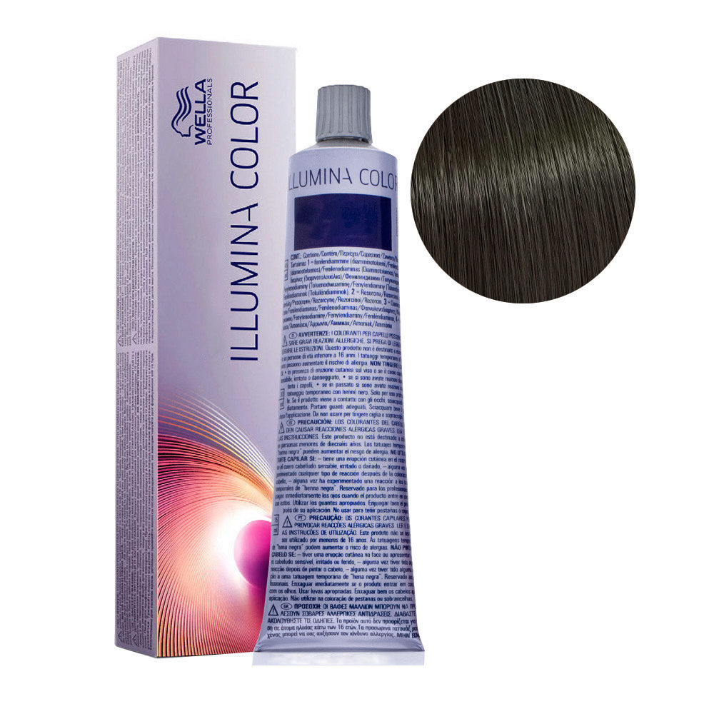 wella Illumina Color Tonalità Calde 5/81 Castano chiaro perla cenere | Hair  Gallery