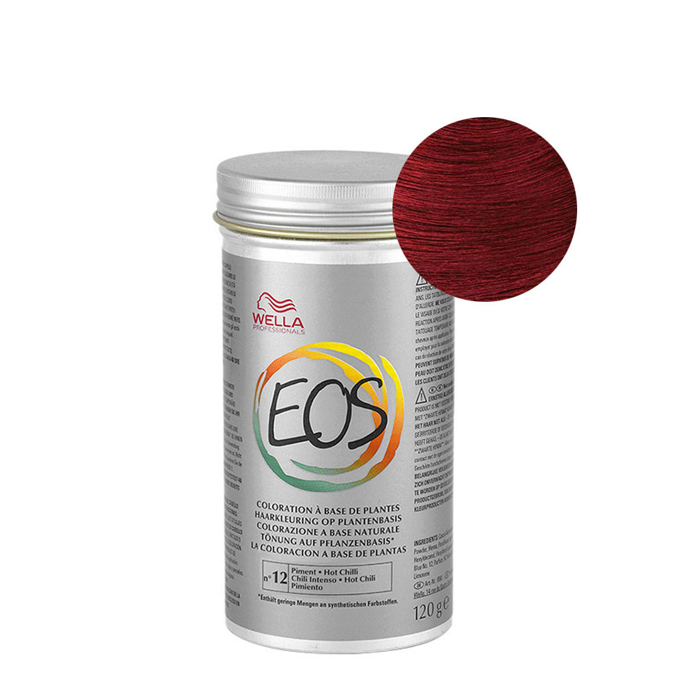 Wella EOS Colorazione Naturale 12/0 Chili Intenso 120g - colorazione  naturale senza ammoniaca | Hair Gallery