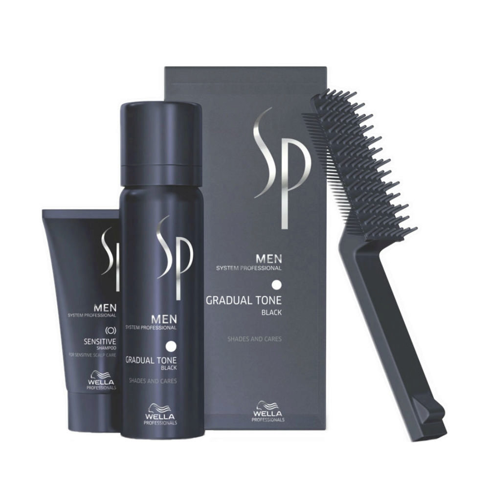 Wella SP Men Gradul Tone Nero 60ml + Shampoo 30ml | Hair Gallery