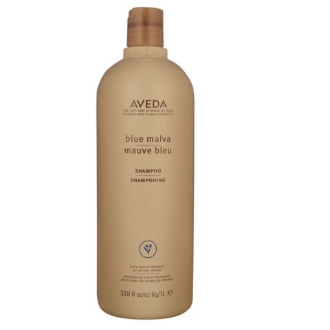 Blue Malva Shampoo 1000ml - shampoo tonalizzante antigiallo per capelli grigi e bianchi