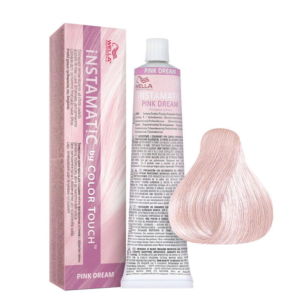 Wella Color Touch Instamatic Pink Dream 60ml - colore semi permanente senza  ammoniaca | Hair Gallery