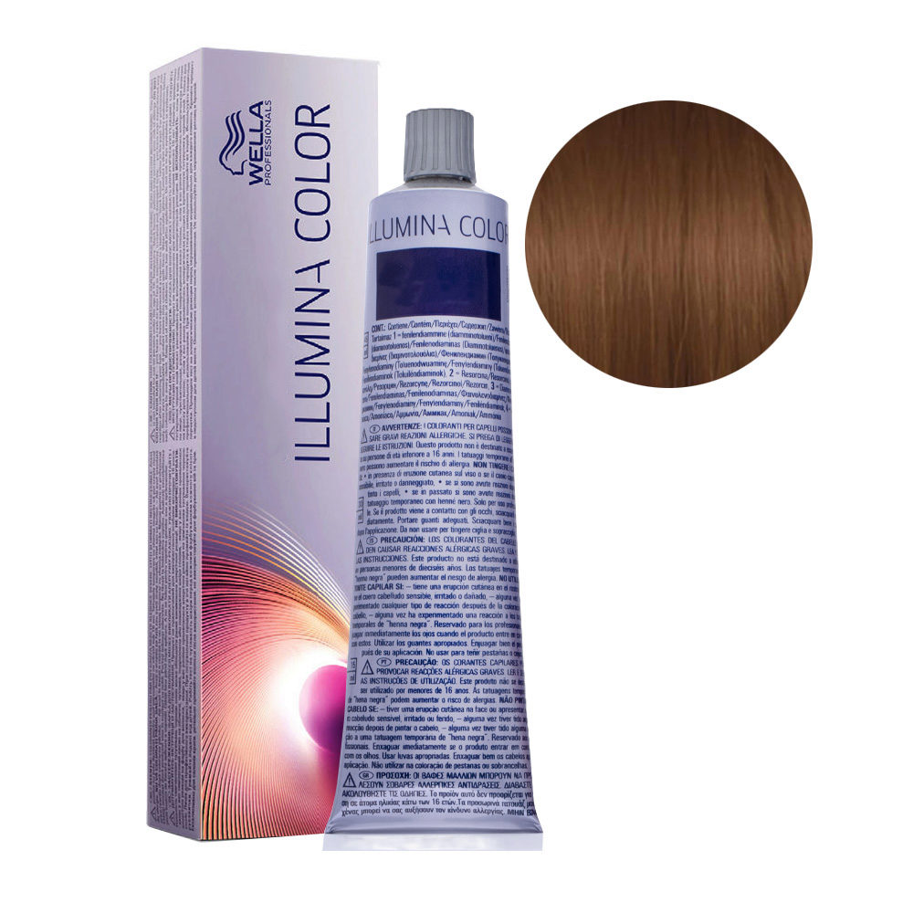 Wella Illumina Color 6/37 Biondo Scuro Oro Sabbia 60ml - colorazione semi  permanente | Hair Gallery