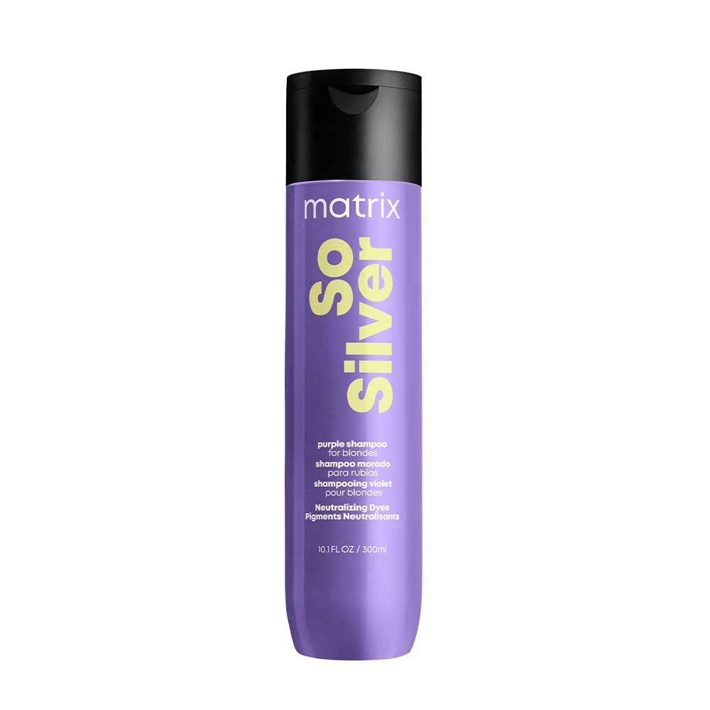Matrix Total Results So Silver shampoo 300ml - shampoo antigiallo per  capelli grigi | Hair Gallery