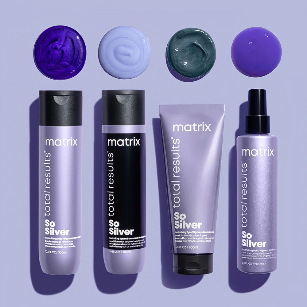 Matrix Total Results So Silver Shampoo 300ml - shampoo antigiallo | Hair  Gallery