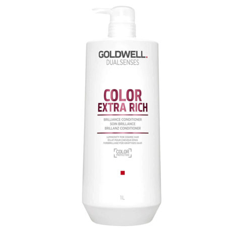 Dualsenses Color Extra Rich Brilliance Conditioner 1000ml - balsamo illuminante per capelli grossi
