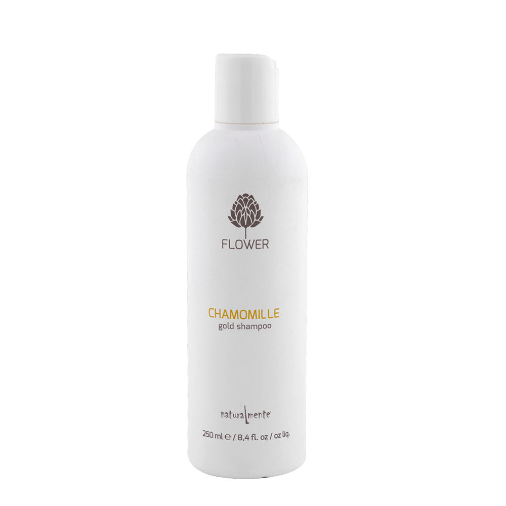 Naturalmente Flower Shampoo Chamomile 250ml - shampoo alla camomilla dorato  | Hair Gallery