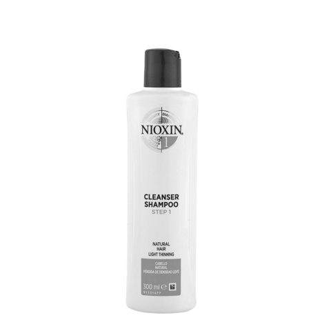Sistema1 Cleanser Shampoo 300ml - shampoo capelli naturali e diradati