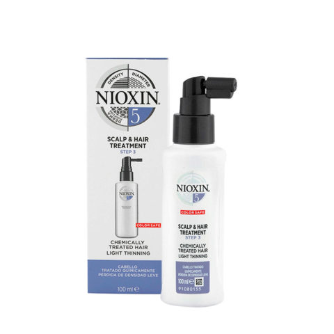 Sistema 5 Scalp & Hair Treatment 100ml - spray anticaduta capelli trattati chimicamente e diradati
