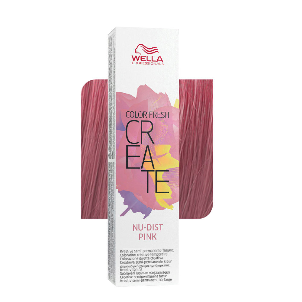 Wella Color Fresh Create Nudist Pink 60ml - colore diretto semi-permanente  | Hair Gallery