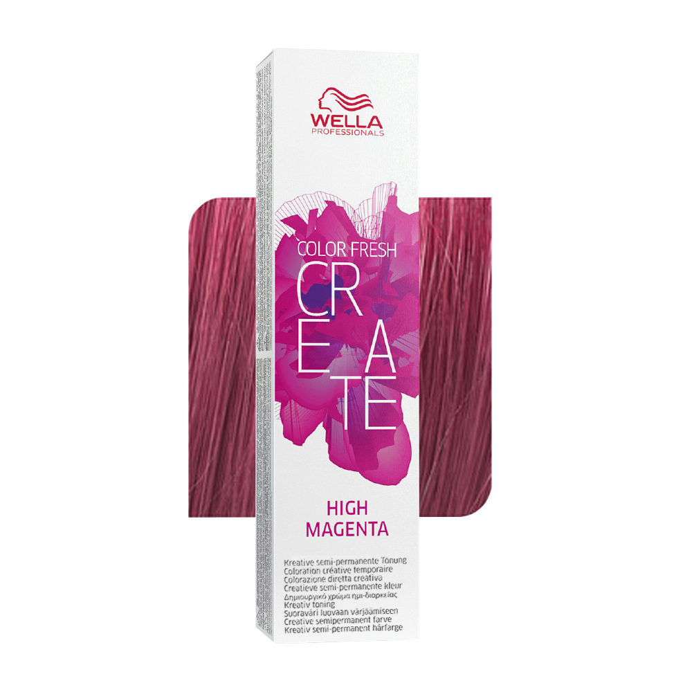 Wella Color Fresh Create High Magenta 60ml - colore diretto semi-permanente  | Hair Gallery