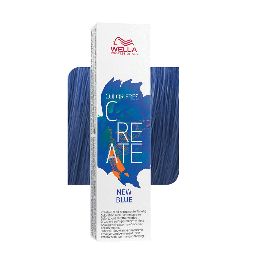 Wella Color Fresh Create New Blue 60ml - colore diretto semi-permanente |  Hair Gallery