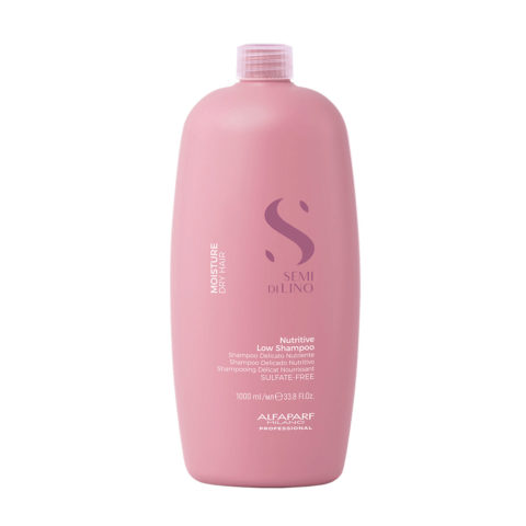 Semi Di Lino Moisture Nutritive Low Shampoo 1000ml - shampoo delicato nutriente per capelli secchi