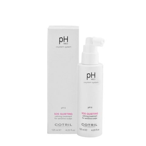 pH Med Sos Quieting Calming Tretament for sensitive scalps 125ml - lozione lenitiva cute sensibile