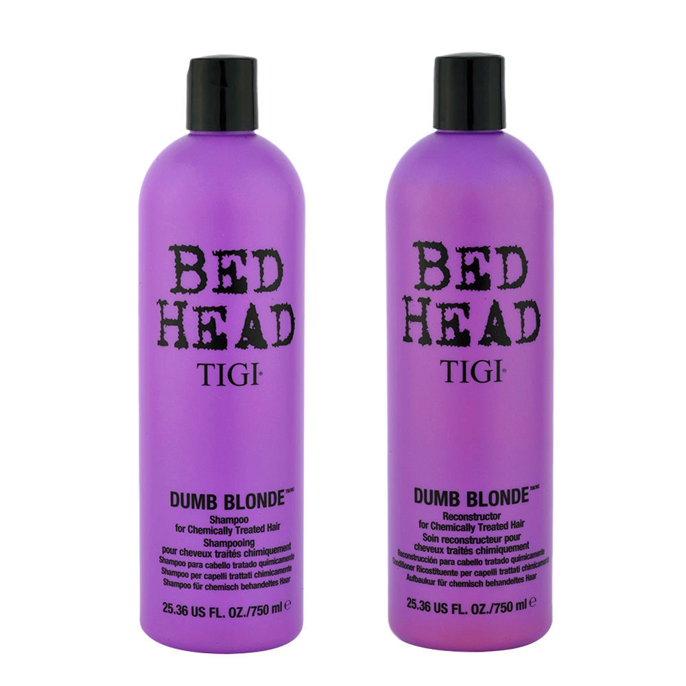 Tigi Bed Head Dumb Blonde Shampoo 750ml Conditioner 750ml | Hair Gallery