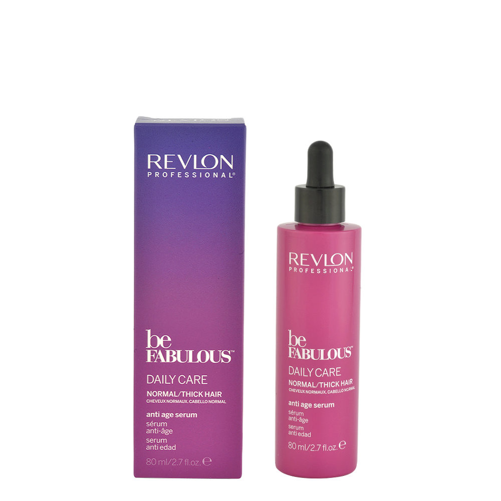 Revlon Be Fabulous Daily care Normal / thick hair Anti age serum 80ml -  siero antietà capelli medio grossi | Hair Gallery