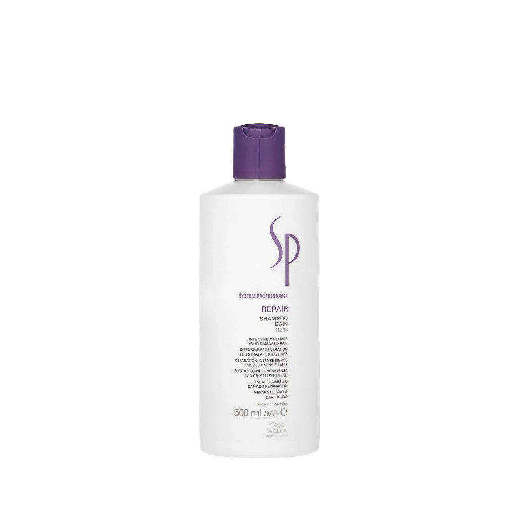 Wella System Professional Repair Shampoo 500ml - shampoo ristrutturante |  Hair Gallery