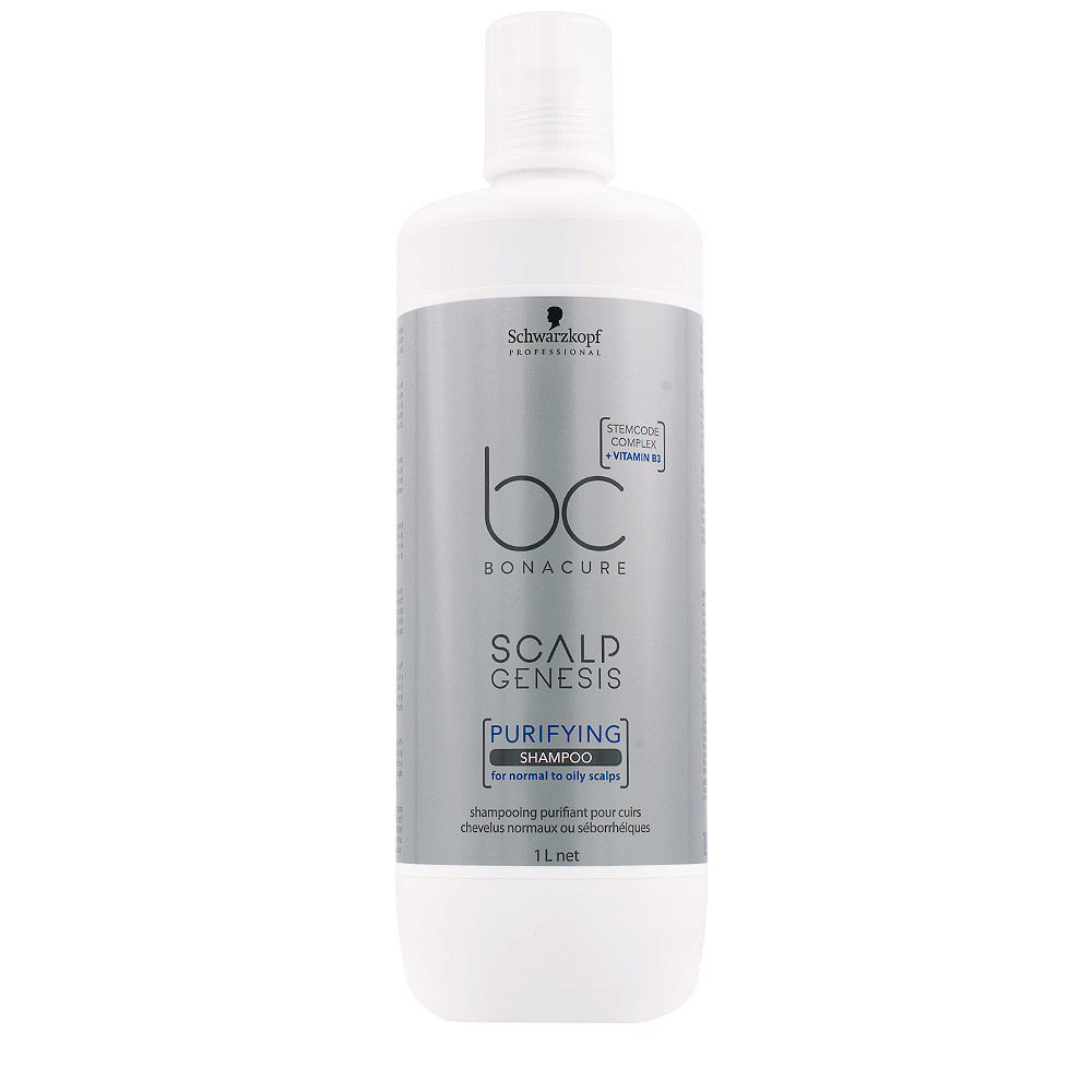 Schwarzkopf BC Bonacure Scalp Genesis Purifying Shampoo 1000ml - shampoo  purificante | Hair Gallery