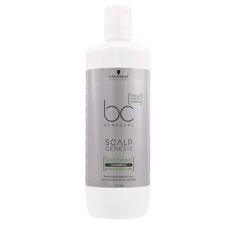 Schwarzkopf BC Bonacure Scalp Genesis Sooth Shampoo 1000ml - shampoo cute secca e sensibile