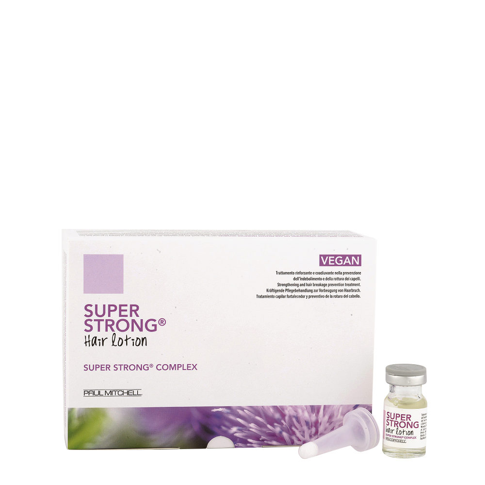 Paul Mitchell Super strong Hair Lotion 12x6ml - fiale rinforzanti | Hair  Gallery