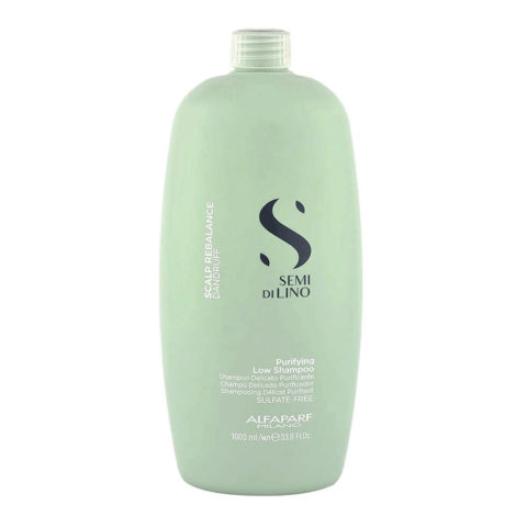 Semi Di Lino Scalp Rebalance Purifying Low Shampoo 1000ml - shampoo delicato purificante