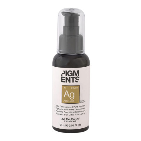 Pigments Ag .13 Ash Gold 90ml - pigmento puro cenere dorato