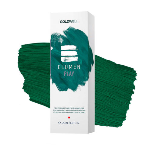 Elumen Play Green 120ml - colore semi-permanente verde