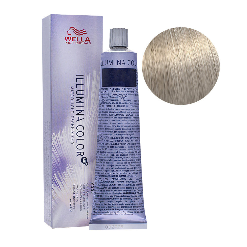 10/81 Biondo Platino Perla Cenere Wella Illumina Color 60ml | Hair Gallery