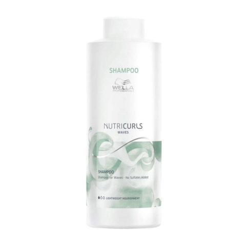 Professional Care Nutricurls Waves Shampoo 1000ml - shampoo per capelli mossi