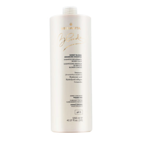 Blondie Sunset Blonde Enhancing Shampoo 250ml - shampoo riflessante biondi caldi