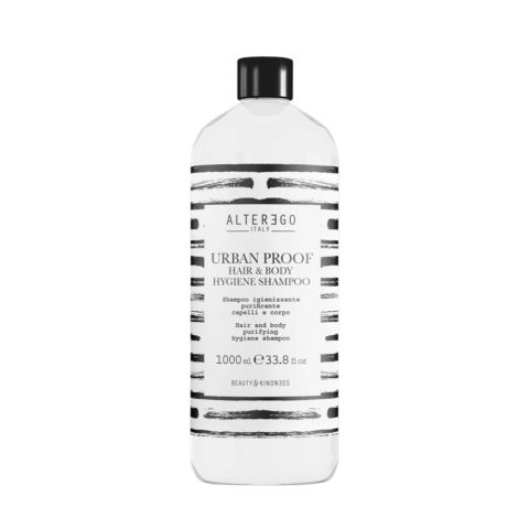 Urban Proof Hair & Body Hygiene Shampoo 1000ml - shampoo igienizzante purificante