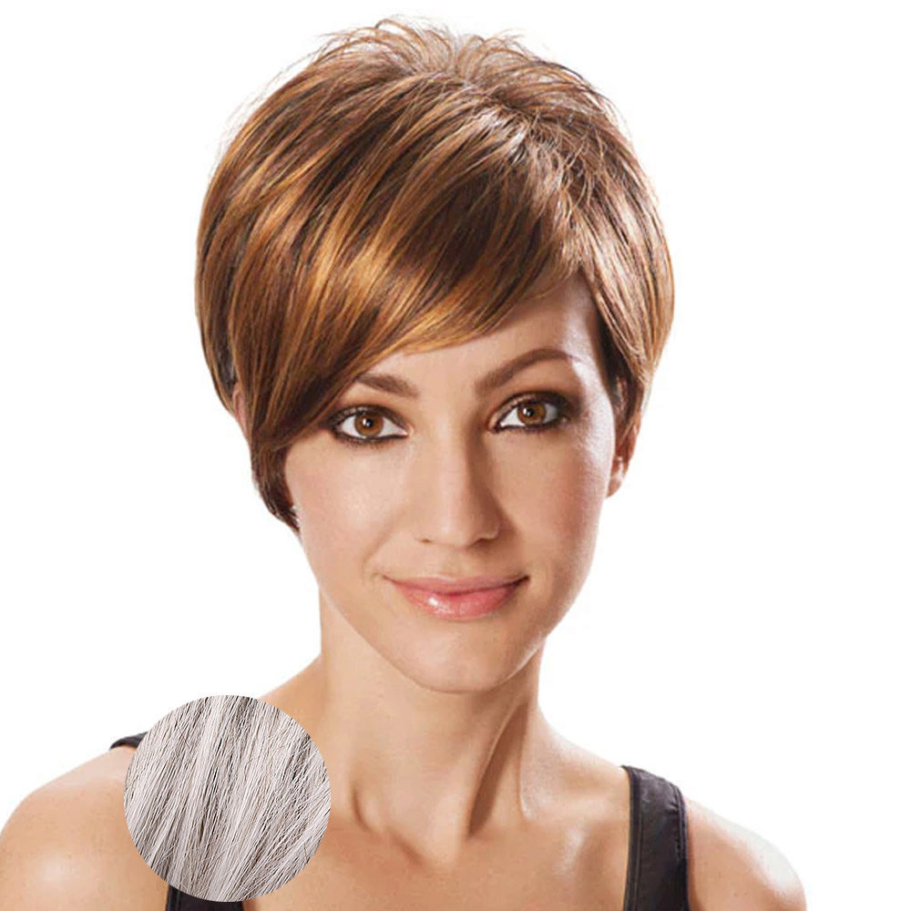 Hairdo Parrucca Angled Cut Silver Argento | Hair Gallery