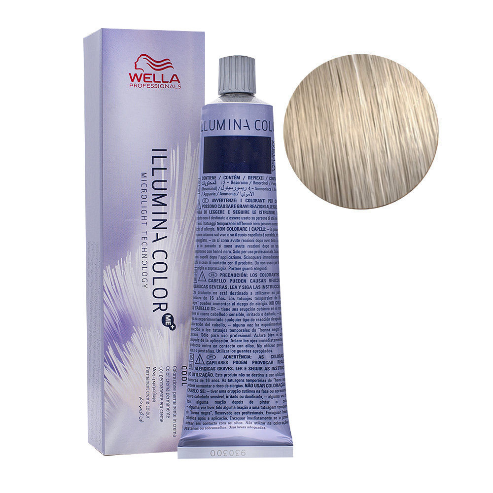 9/19 Biondo chiarissimo cenere cendre Wella Illumina Color 60ml | Hair  Gallery