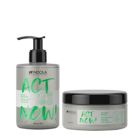Act Now! Repair Shampoo 300ml Repair Mask 200ml