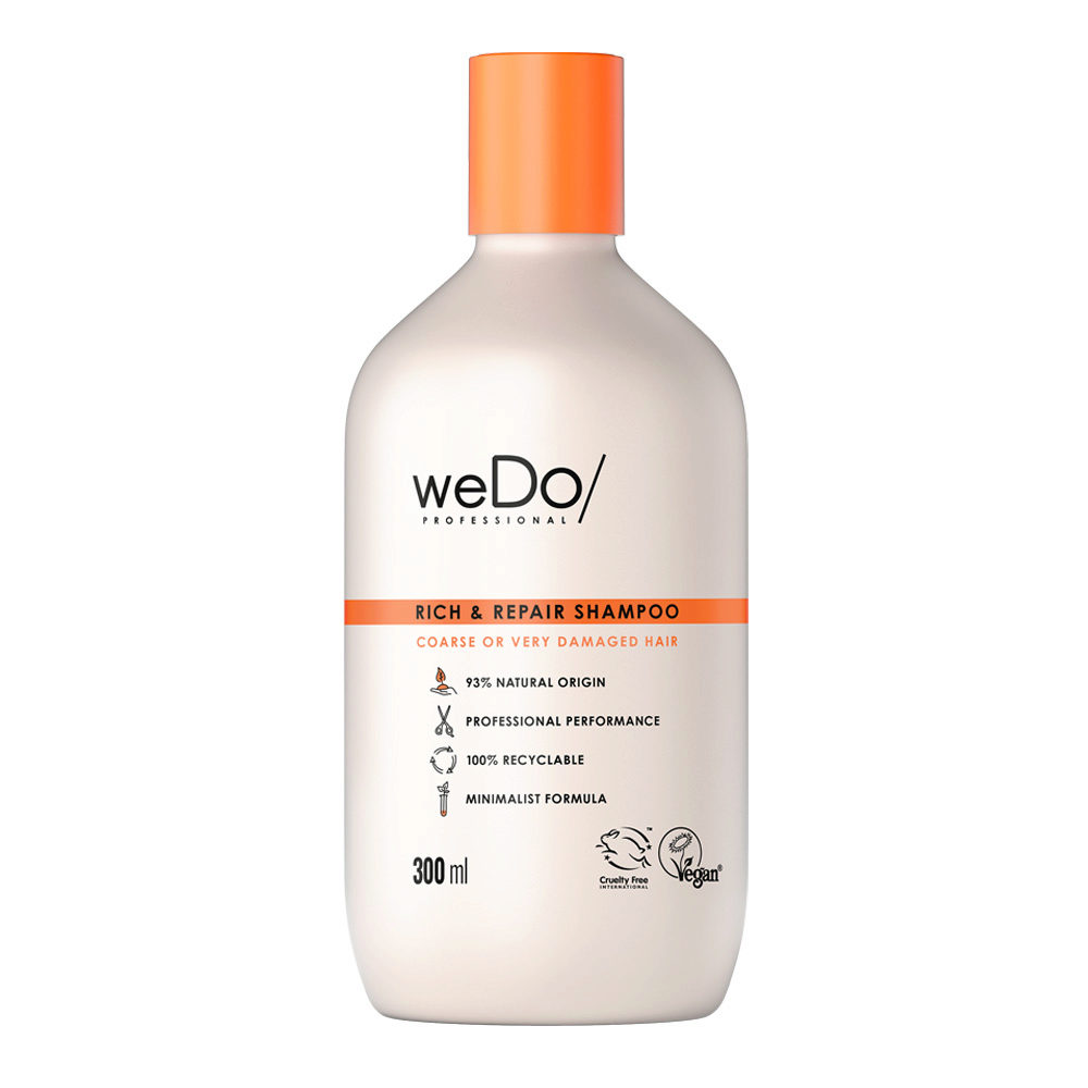 weDo Rich & Repair Shampoo senza Solfati per Capelli Crespi molto Rovinati  300ml | Hair Gallery