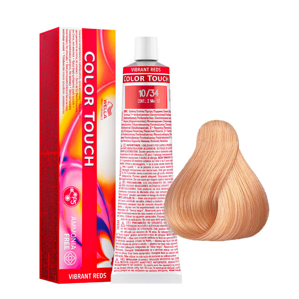10/34 Wella Color Touch Vibrant Reds 60ml | Hair Gallery
