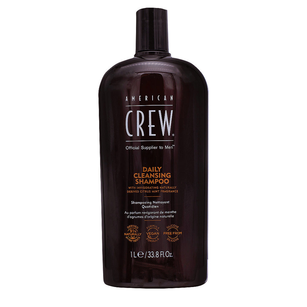 American Crew Daily Cleansing Shampoo Detergente Quotidiano 1000ml | Hair  Gallery