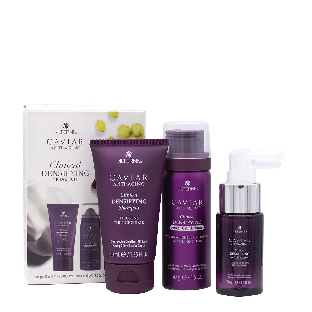 Alterna Caviar Clinical Densifying Trial Kit Box - per capelli fini e  diradati | Hair Gallery