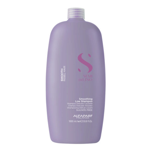 Semi di Lino Smooth Smoothing Low Shampoo 1000ml - shampoo delicato lisciante
