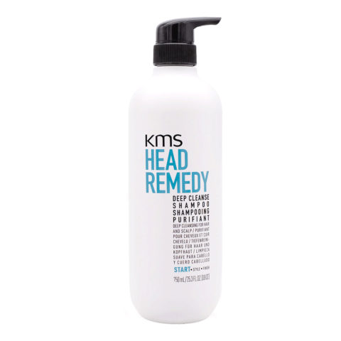 Head Remedy Deep Cleanse Shampoo 750ml - shampoo detersione profonda per tutti i tipi di capelli