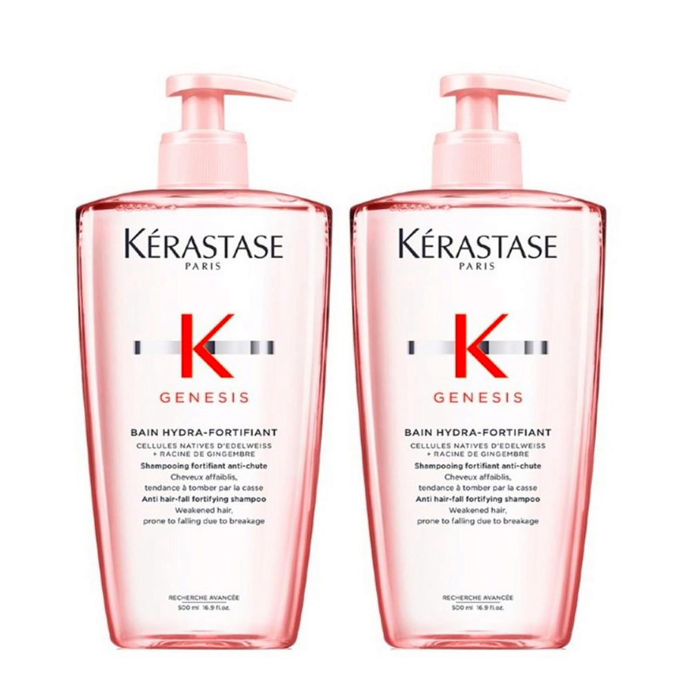 Kerastase Genesis Bain Hydra Fortifiant Kit 2 Shampoo anticaduta per  capelli 500ml+ 500ml | Hair Gallery