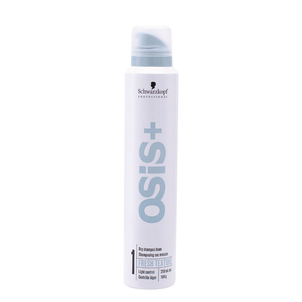 Schwarzkopf Osis Fresh Texture Dry Shampoo Foam 200ml - shampoo a secco |  Hair Gallery