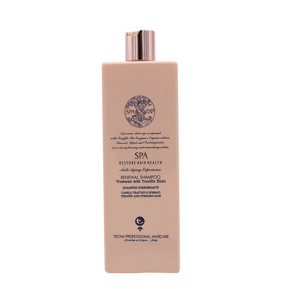 Tecna SPA Renewal Shampoo 500ml - shampoo rigenerante per capelli trattati  | Hair Gallery
