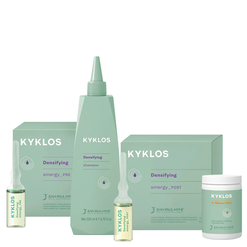 Jean Paul Mynè Kyklos Densifying Kit Completo per Donna in Menopausa-  trattamento anticaduta per Menopausa | Hair Gallery