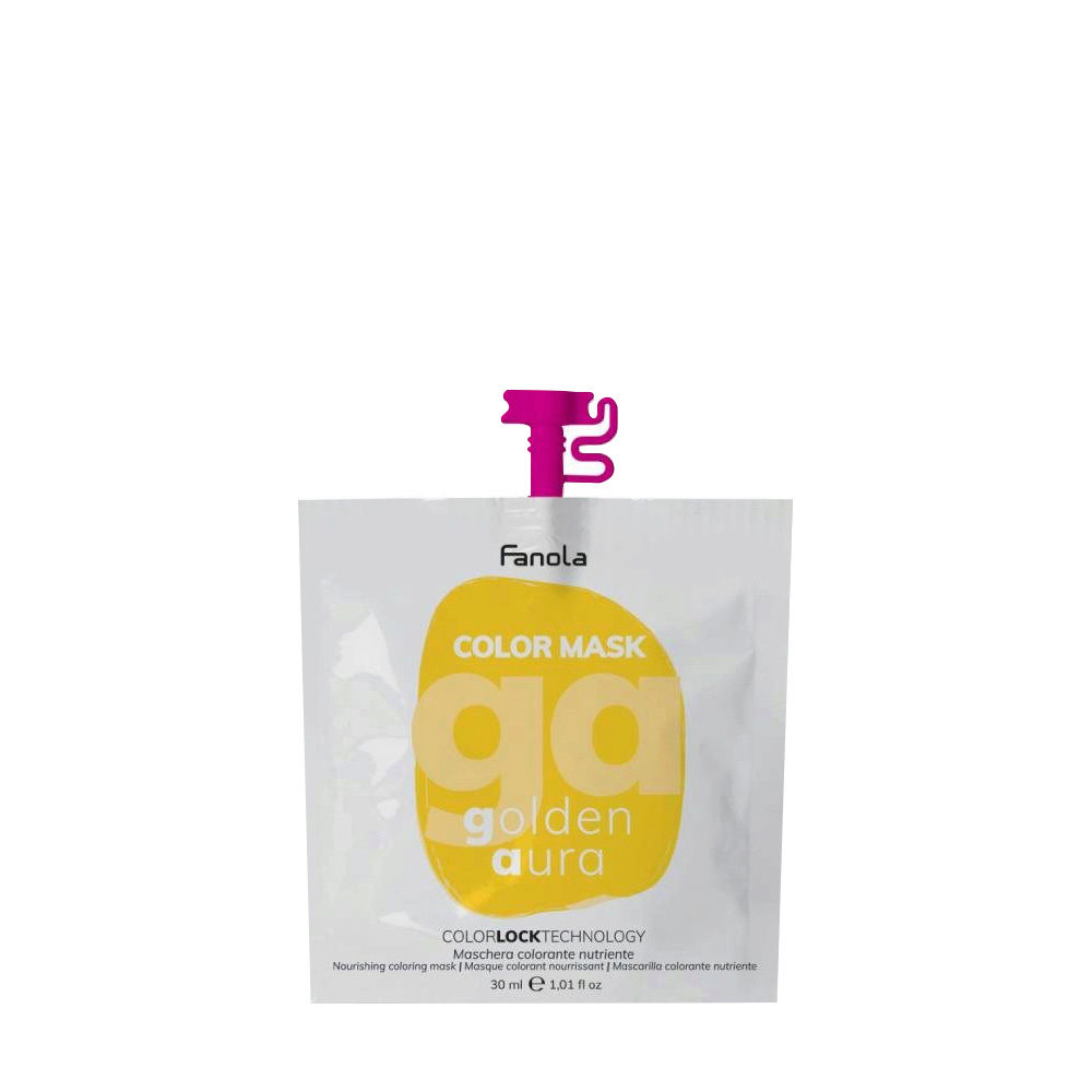 Fanola Color Mask Golden Aura 30ml - colore semipermanente | Hair Gallery