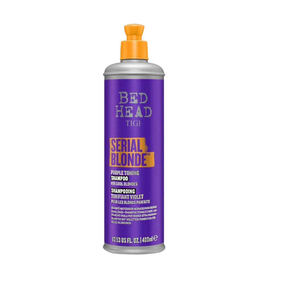 Tigi Bed Head Serial Blonde Purple Toning Shampoo 400ml - shampoo  tonalizzante per capelli biondi | Hair Gallery