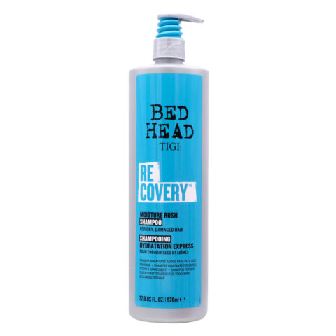 Bed Head Recovery Moisture Rush Shampoo 970ml - shampoo per capelli secchi e danneggiati